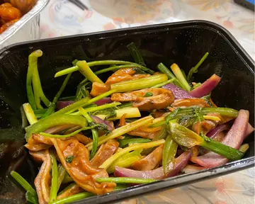 干锅猪肚丝