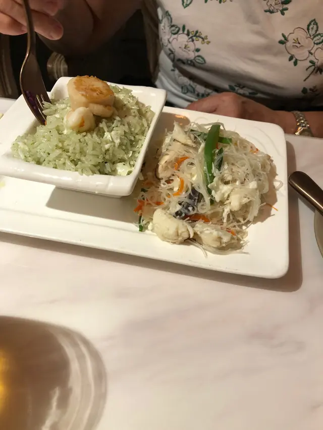 濶佬炒飯+蟹肉炒新竹米