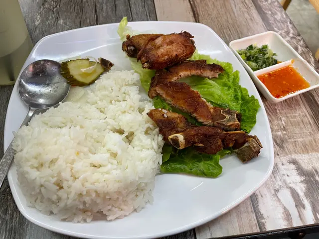 香茅豬扒雞翼飯