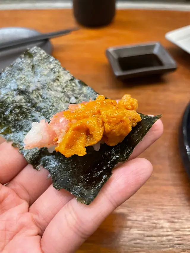 鮨一千層海膽飯（小）