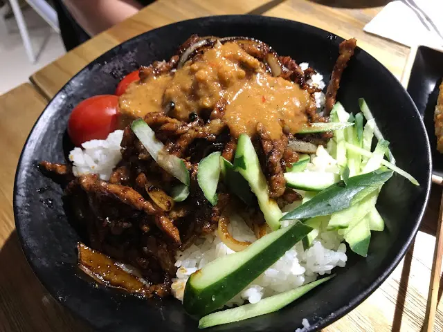 印尼沙嗲炒豬肉飯