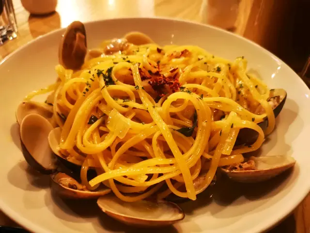 蜆肉鮮味而意粉口感不錯