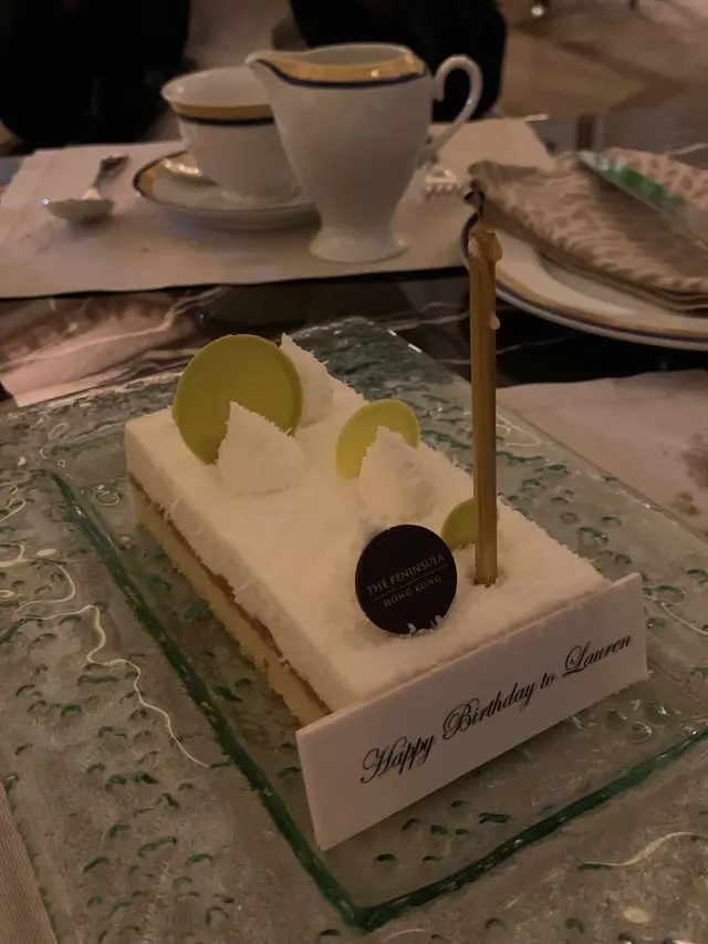 免費生日蛋糕送咗俾我哋🥰