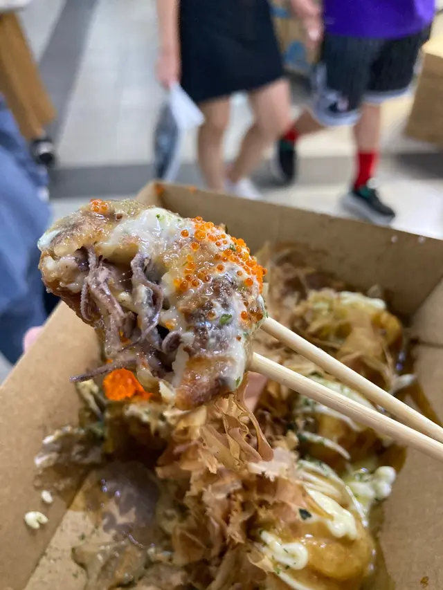 真。蟹糕章魚燒