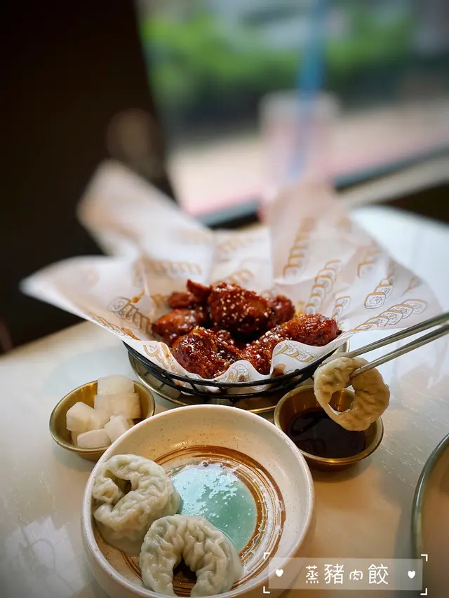 蒸韓國豬肉餃子