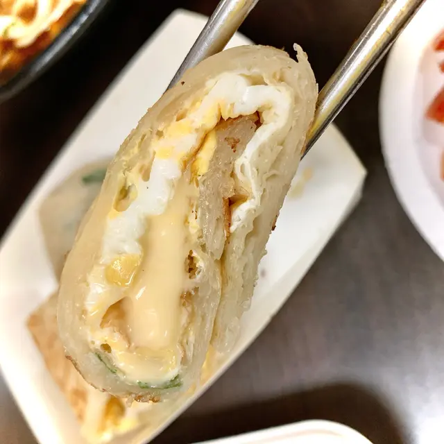 玉米起司蛋捲餅🫔