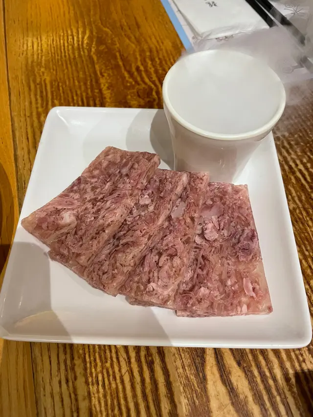 自家製千層水晶肉