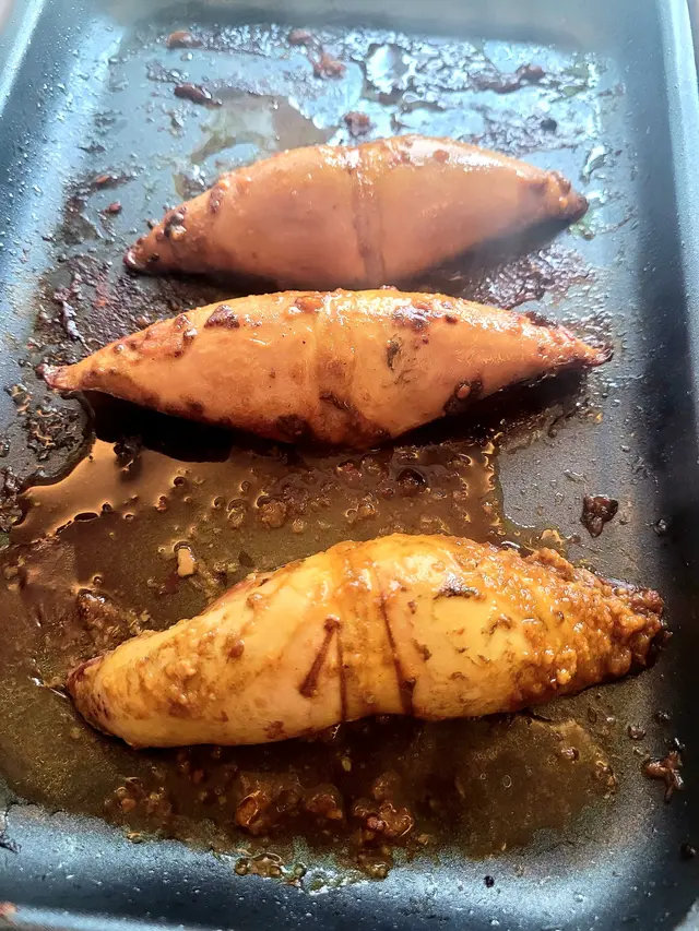 ⭐秘製印度咖哩魷魚 咖喱醃料味道特別,帶有獨特嘅香草味
