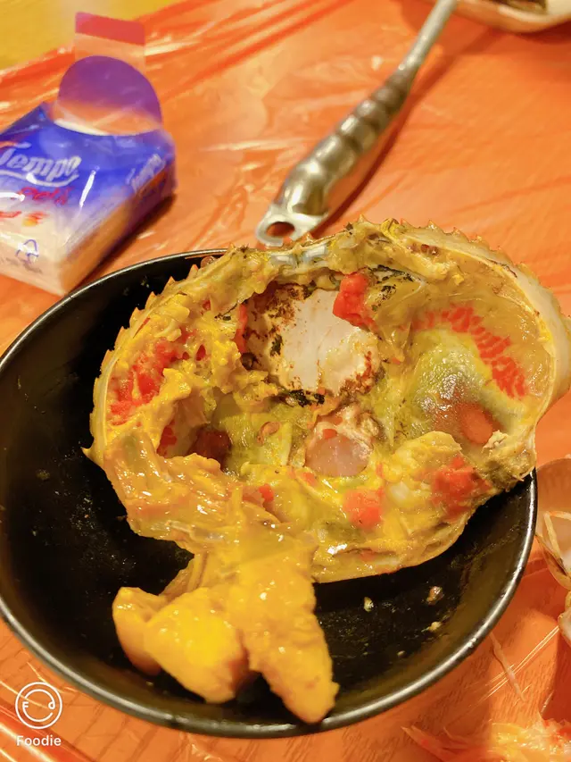 蟹膏好多,好甘香同甜😋