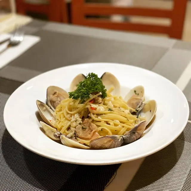 蜆肉扁意粉
