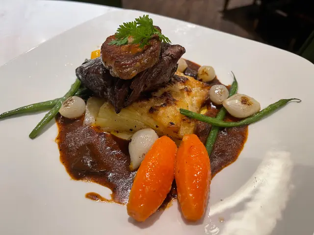 法式牛柳配鵝肝