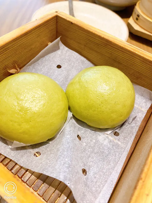 綠茶流沙包