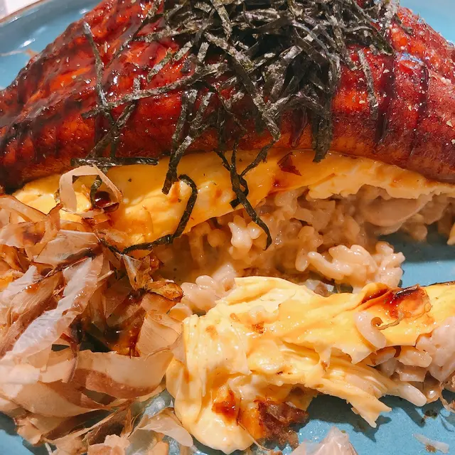 招牌名古屋蒲燒鰻魚蛋包意大利飯
