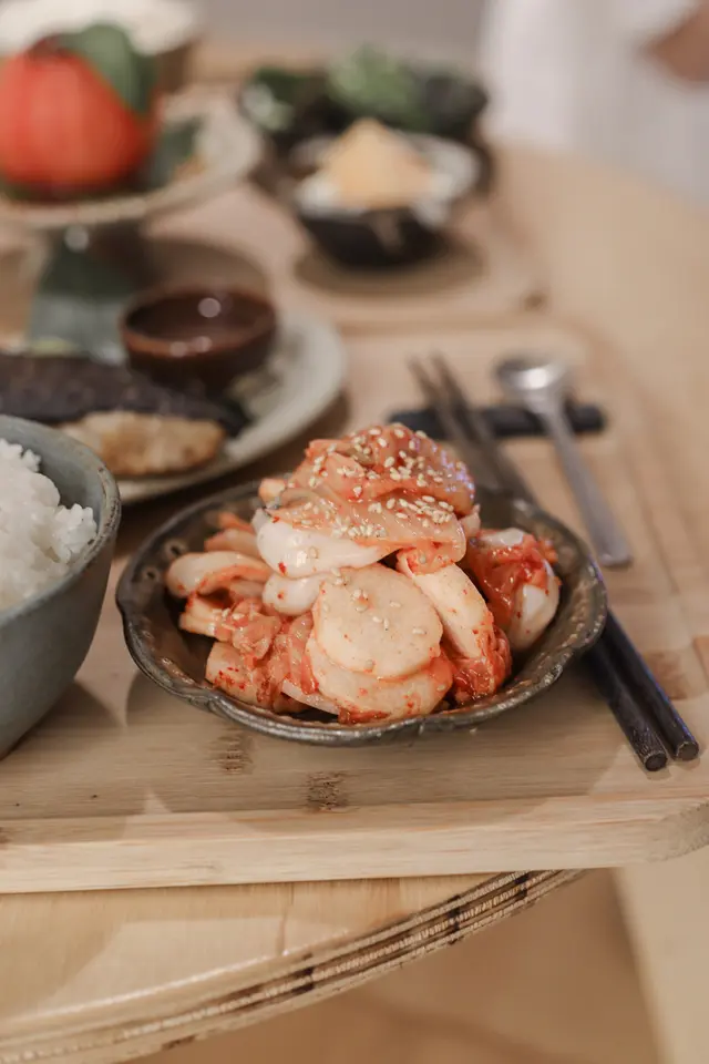 泡菜山藥八爪魚