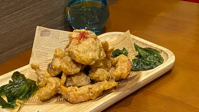 而我最鍾意食嘅係黃金軟殼蟹，可惜轉咗餐牌之後就無咗lo～