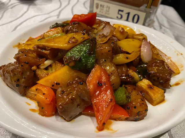 黑椒金薯牛仔粒