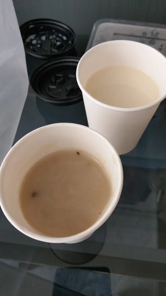 蘑菇湯 & 凍豆漿