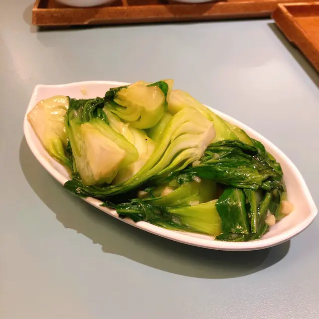 蒜蓉炒小棠菜