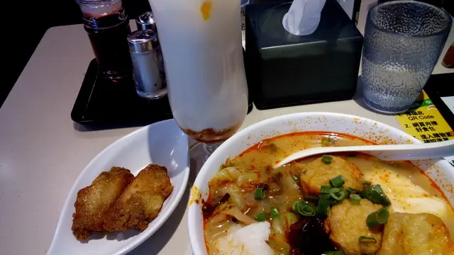 驚喜 ！ 鮮美"豆腐花"魚腐魚湯米線配順滑芒果酸奶特飲！
