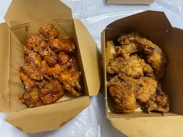 蜂蜜牛油炸鸡