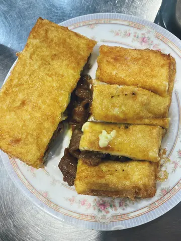 沙嗲牛肉西多士