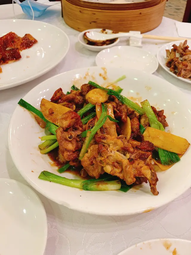 薑蔥爆鴨肉