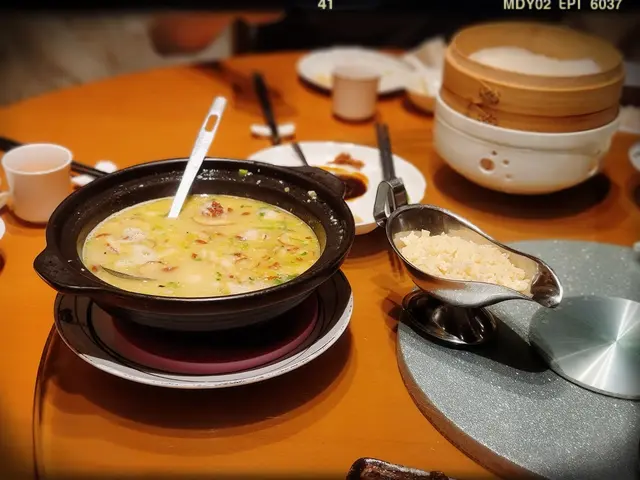 海鮮鴨湯泡飯（$198）