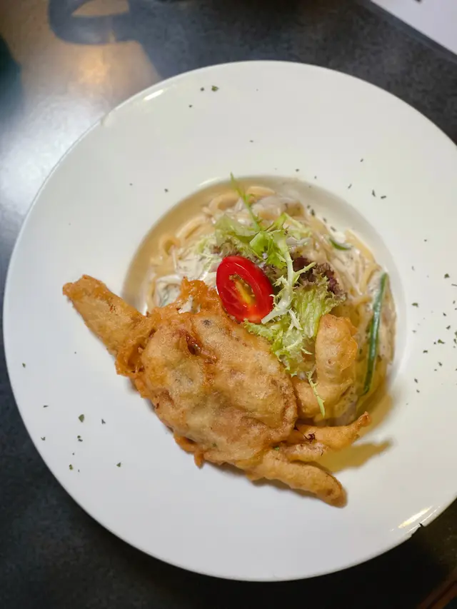 軟殼蟹黑松露意大利粉