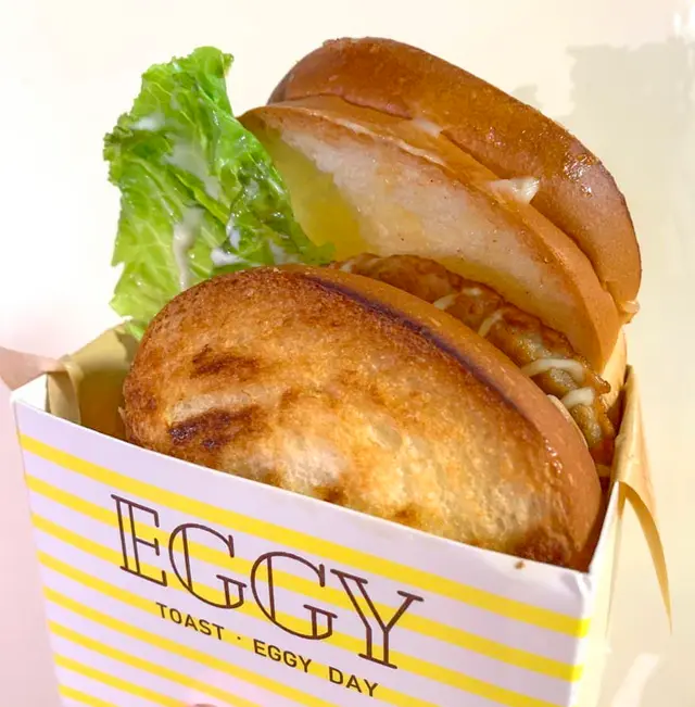 漢堡芝士滑蛋吐司