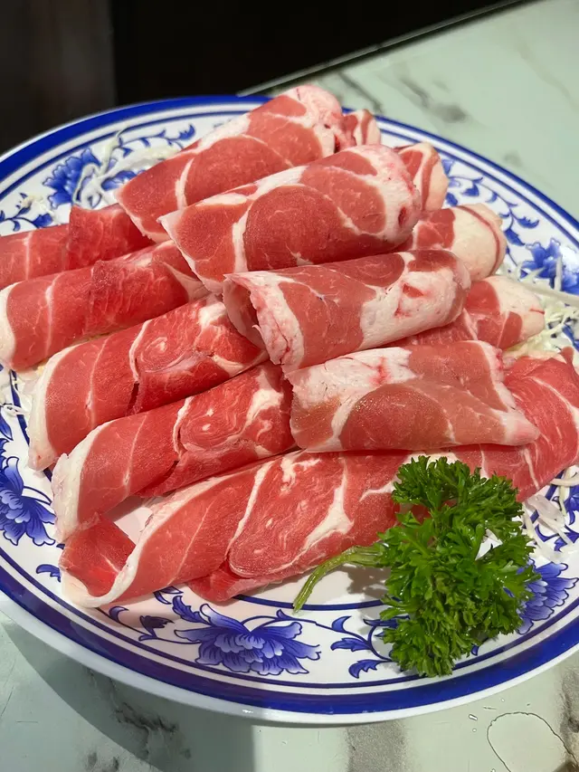 蒙古羊肉片