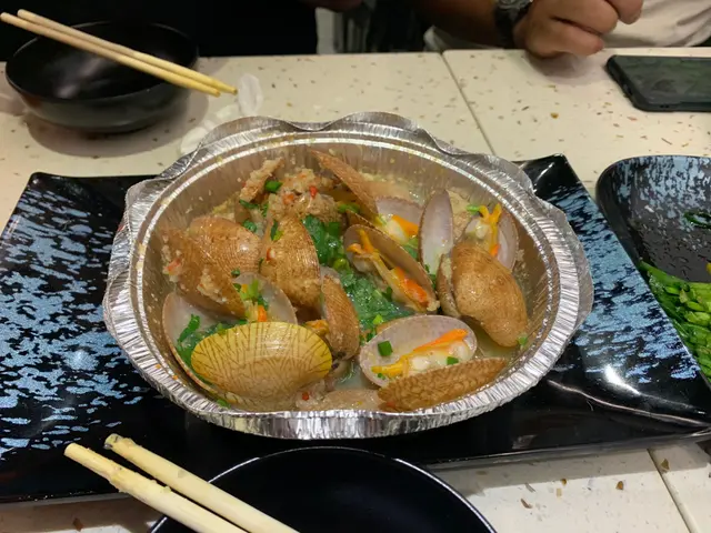 夠乾淨，冇沙，花甲味略嫌淡（可能洗得太乾淨）