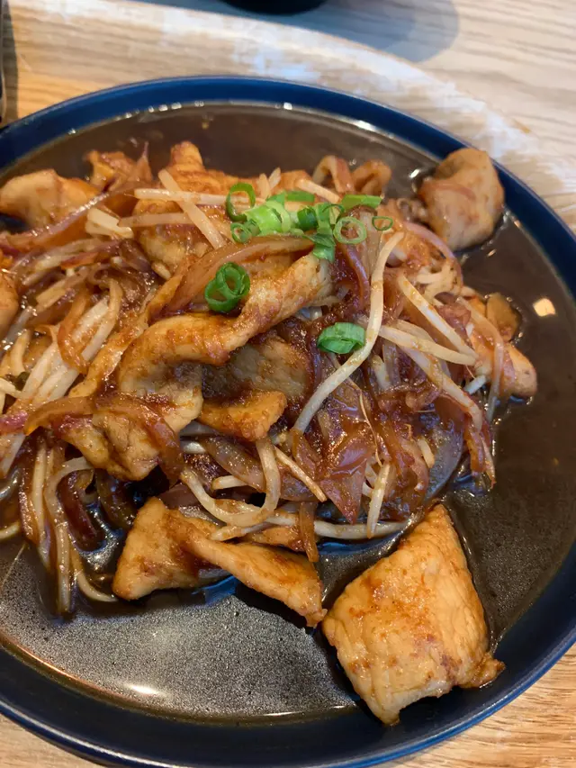 豚肉生姜燒定食