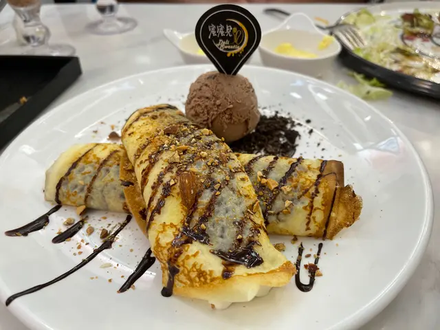 榛子可麗餅好食