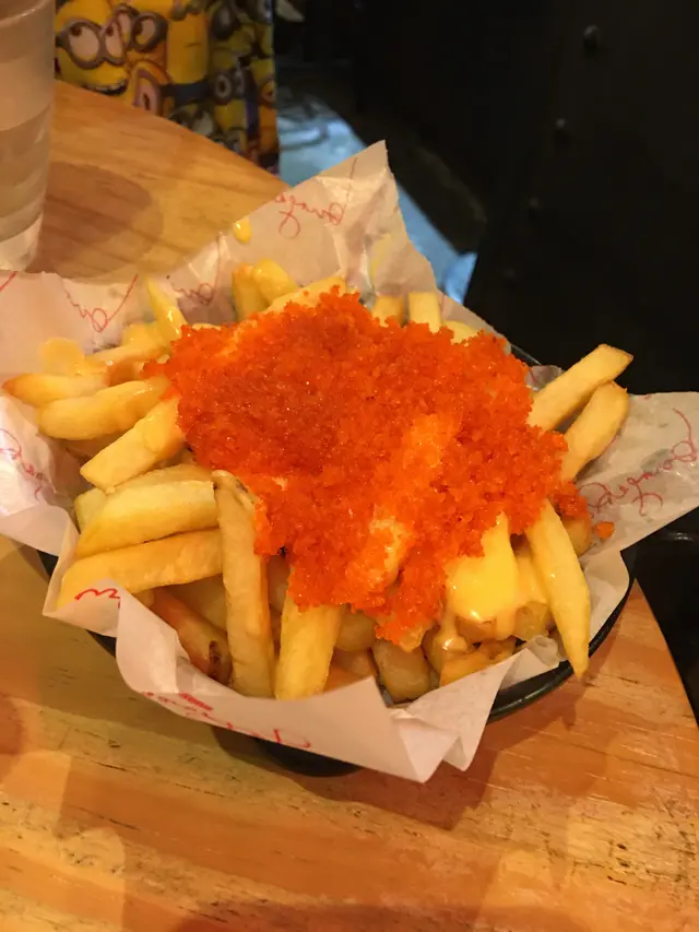 Fish Roe Cheese Fries