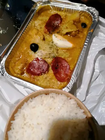 椰香葡国鸡伴白饭