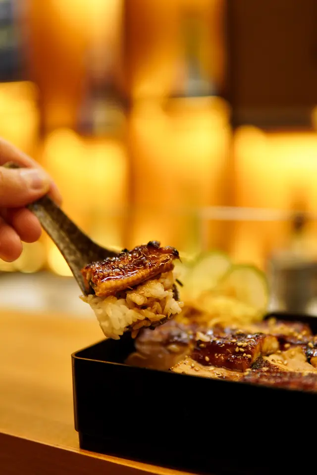 極上鴨肝鰻魚丼