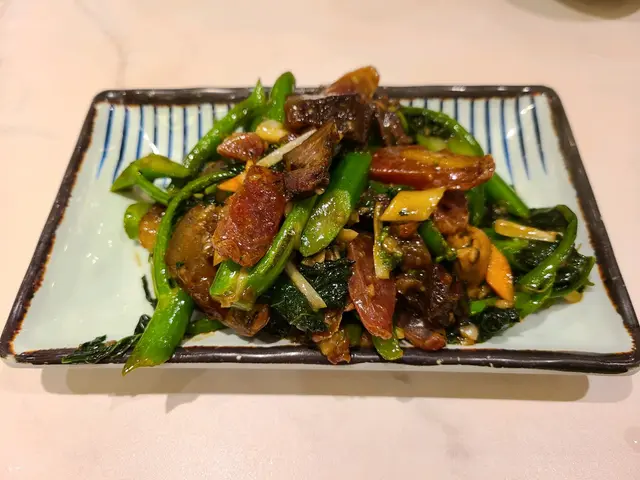 芥蘭炒臘味