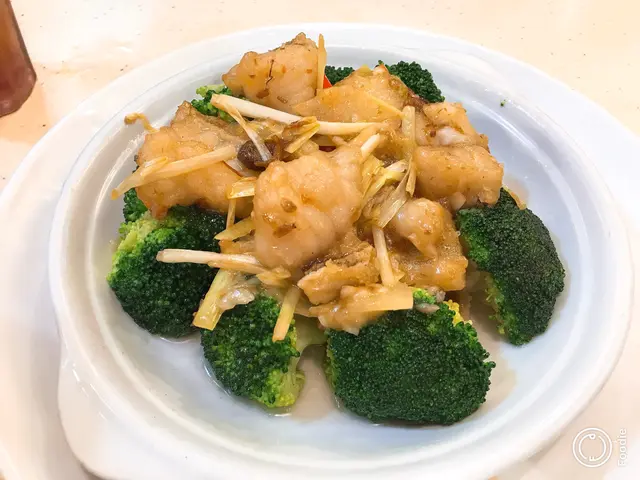 XO  西蘭花炒斑片