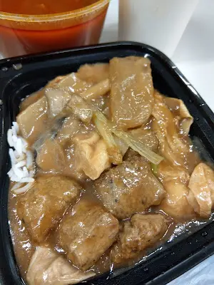枝竹蘿蔔牛腩飯