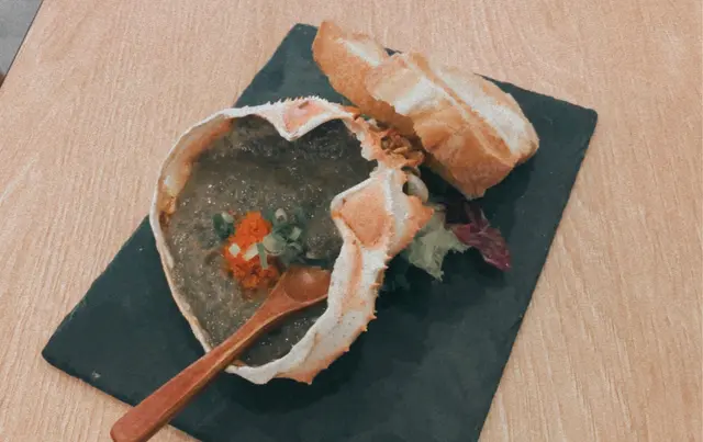 宏蟹味噌甲羅燒