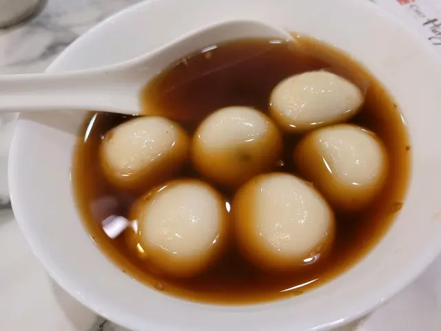 熱薑茶湯圓