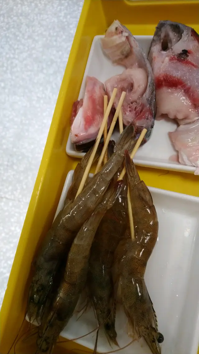 魚雲和鮮蝦超鮮甜!