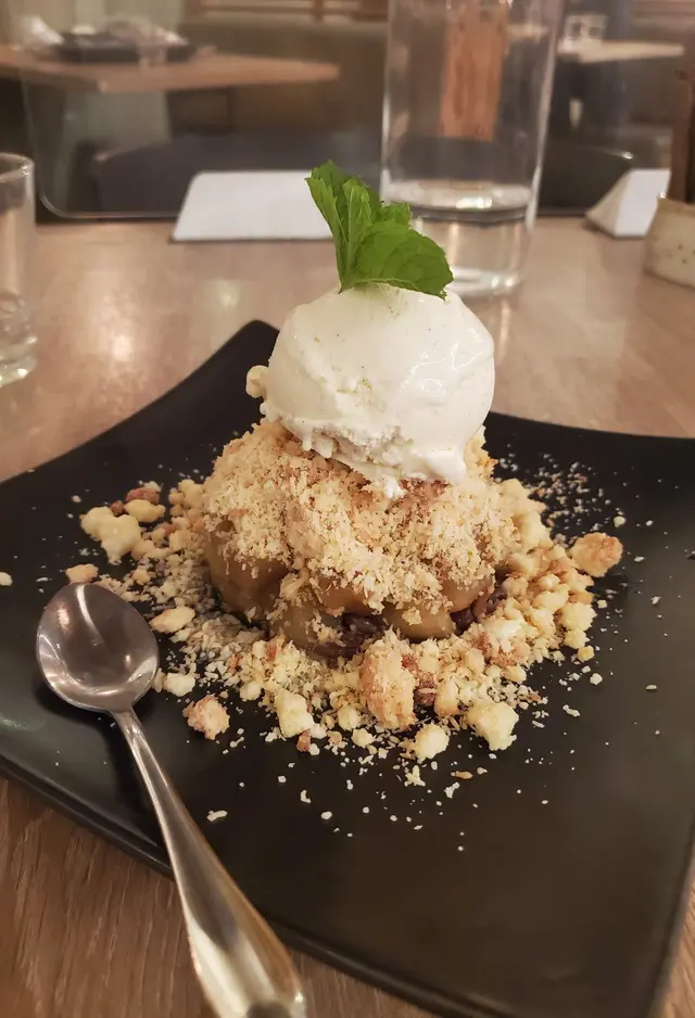 蘋果金寶配雪糕