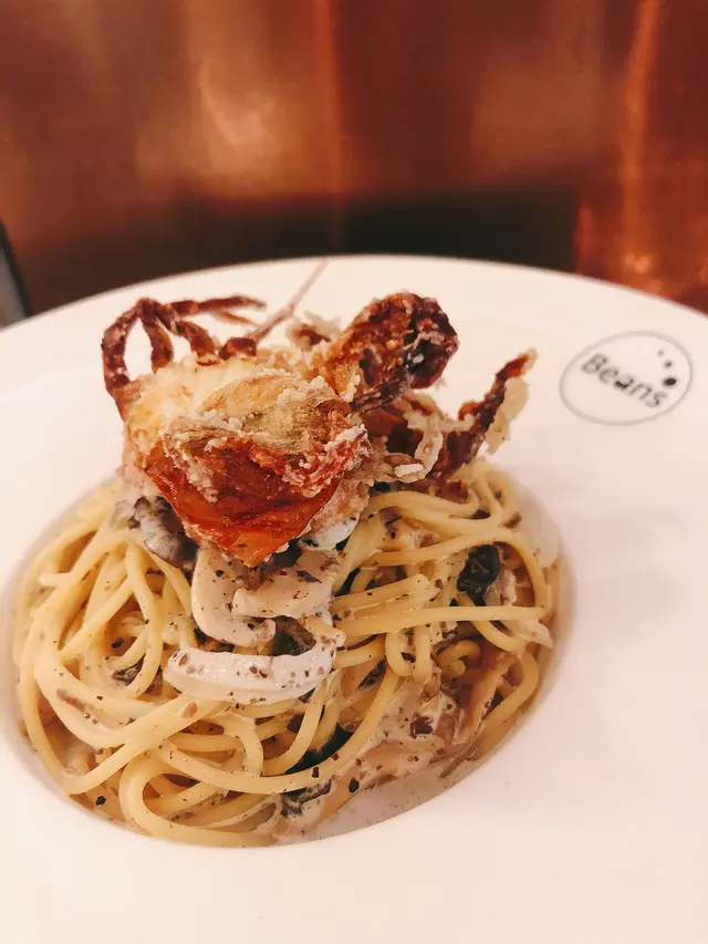 黑松露軟殻蟹意粉