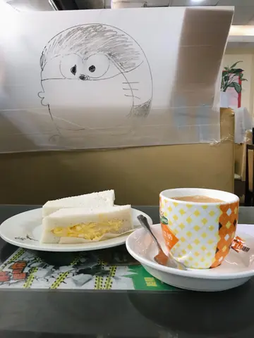 蛋治奶茶（早餐麥皮餐）