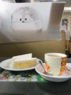 蛋治奶茶（早餐麥皮餐）