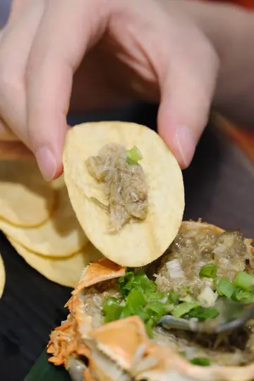 蟹肉蟹膏甲罗烧