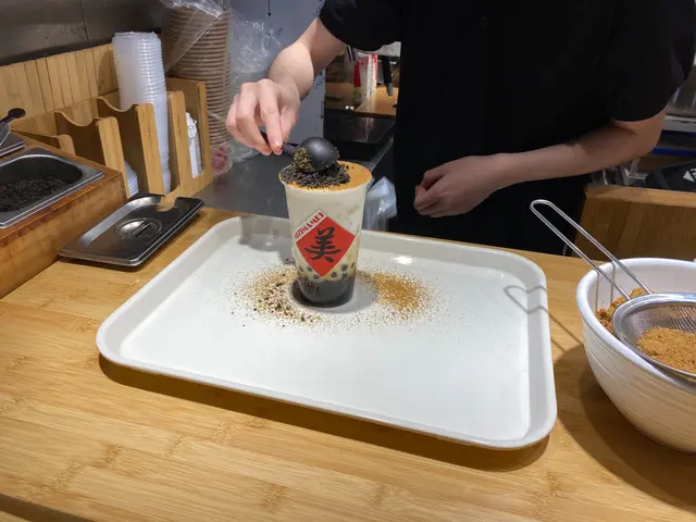 花芝黑糖珍珠鮮奶