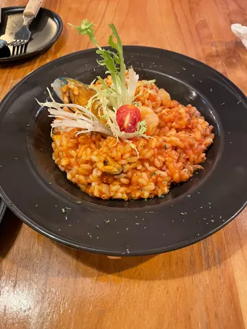 蕃茄海鲜意大利饭
