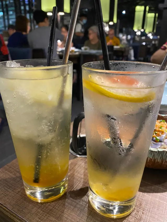 菠蘿梳打,柚子檸檬梳打